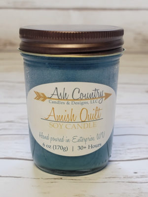 Amish Quilt Candle