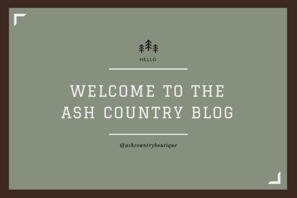 Welcome To the Ash Country Blog